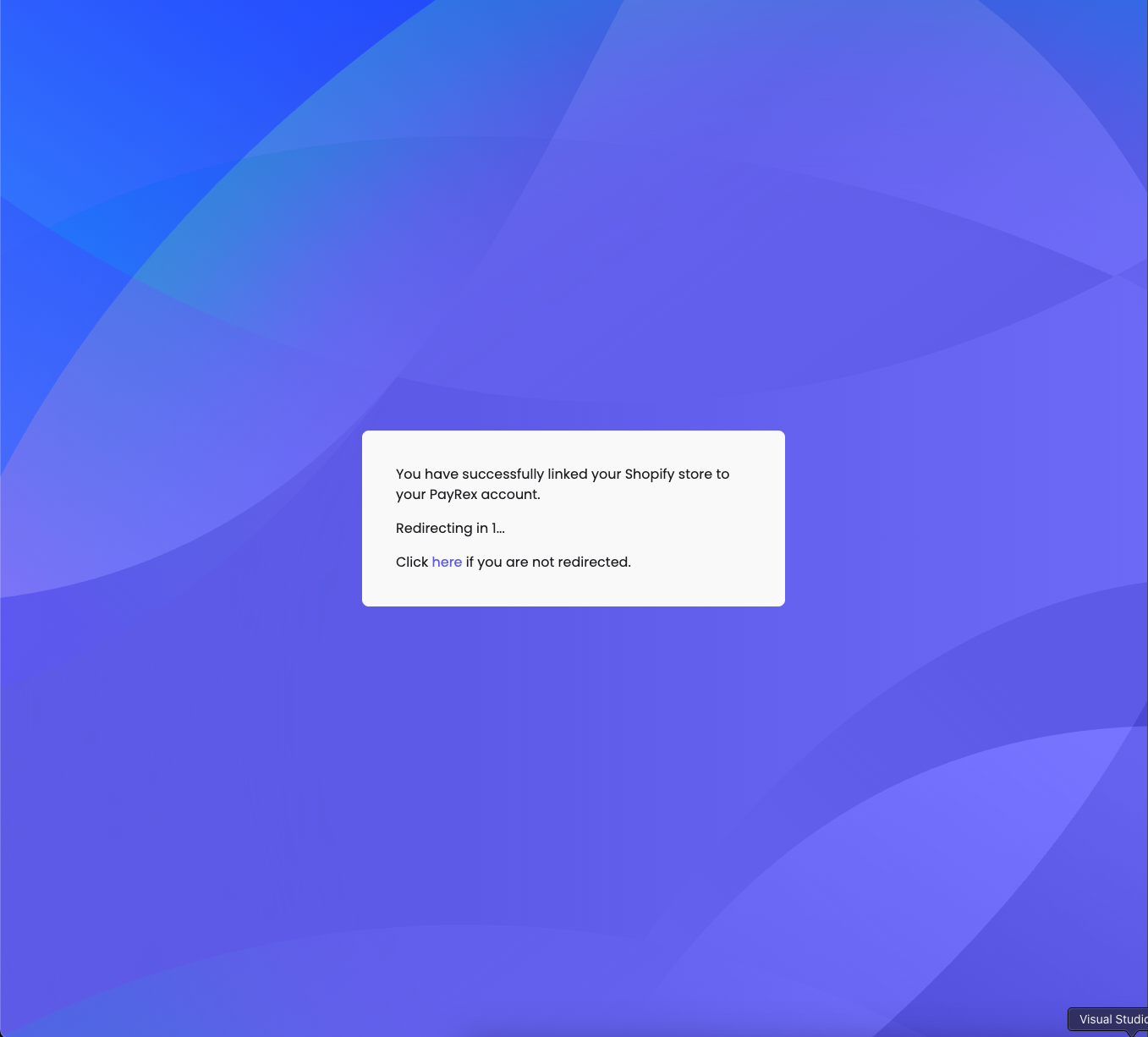 PayRex Redirect Page