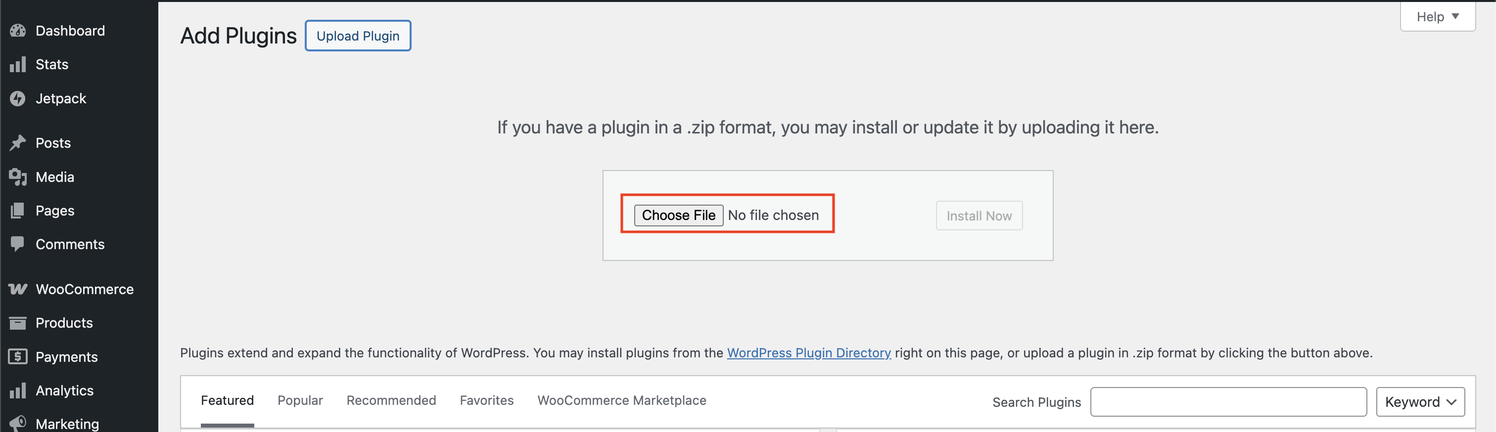 Upload Plugin