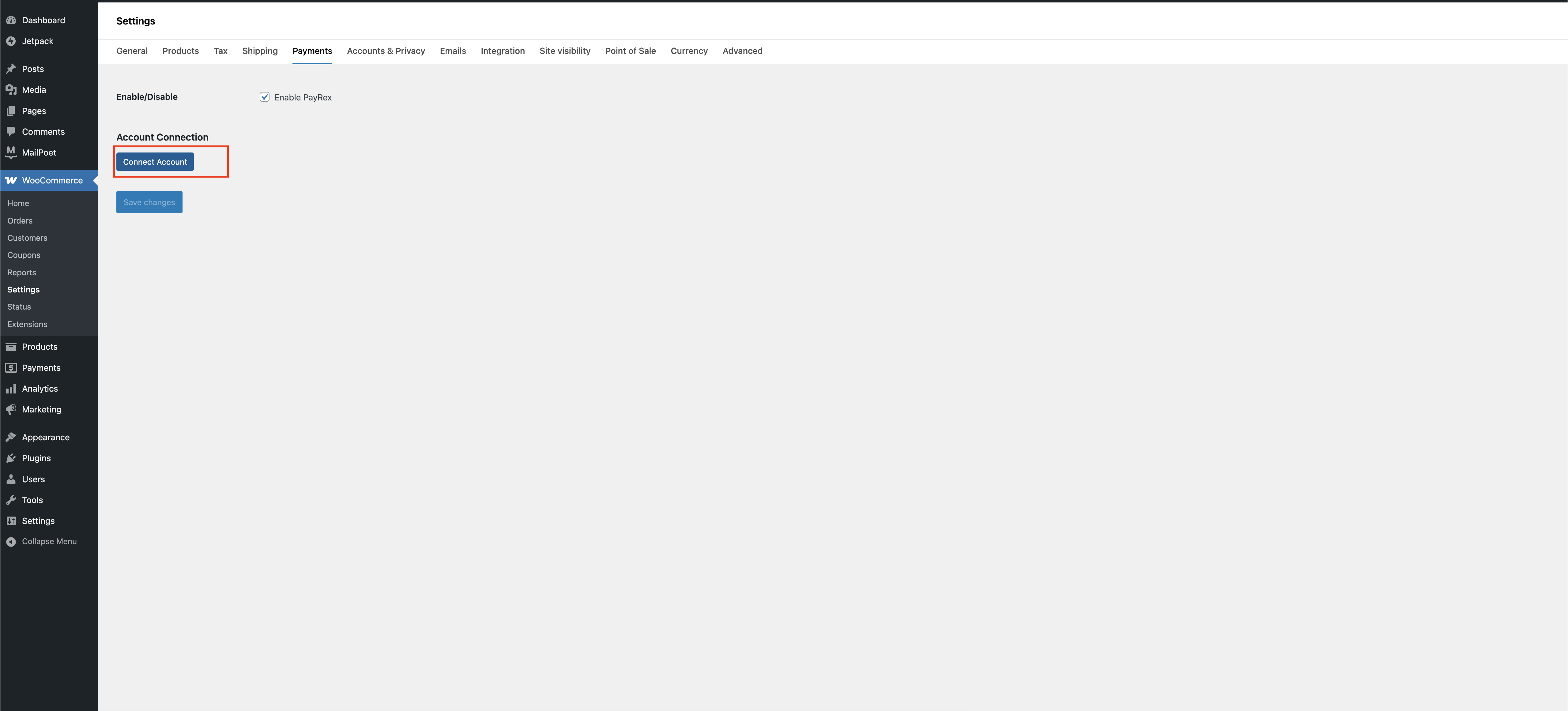 Connect Account